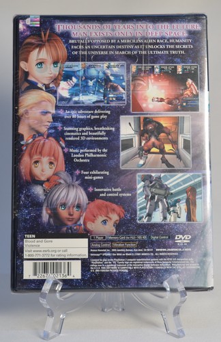 Xenosaga Episode I Der Wille zur Macht (PS2) FACTORY SEALED MINT CONDITION - Picture 6 of 6