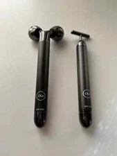 Beauty ORA 360-Degree Roller and Microcurrent T-Bar Deluxe Set - Black Gold