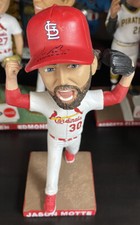St. Louis Cardinals Jason Motte Bud Bash Signed at Winter Warm-Up Bobblehead SGA