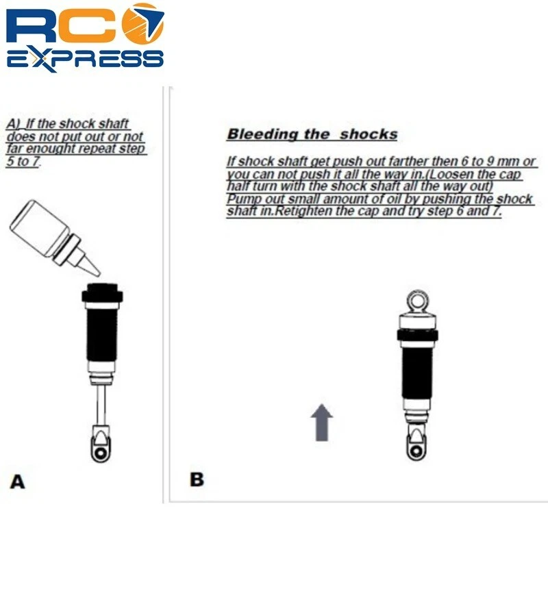 Hot Racing Traxxas Rustler Slash Stampede Rear Aluminum Big Bore Shocks TD100X06 - Image 3 of 4