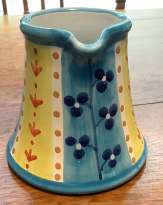 FESTIN　COQIN　南フランス　食器　　アンティーク　ショップチャンネル FESTIN COQUIN CREATION FRANCE SMALL PITCHER 4 1/2