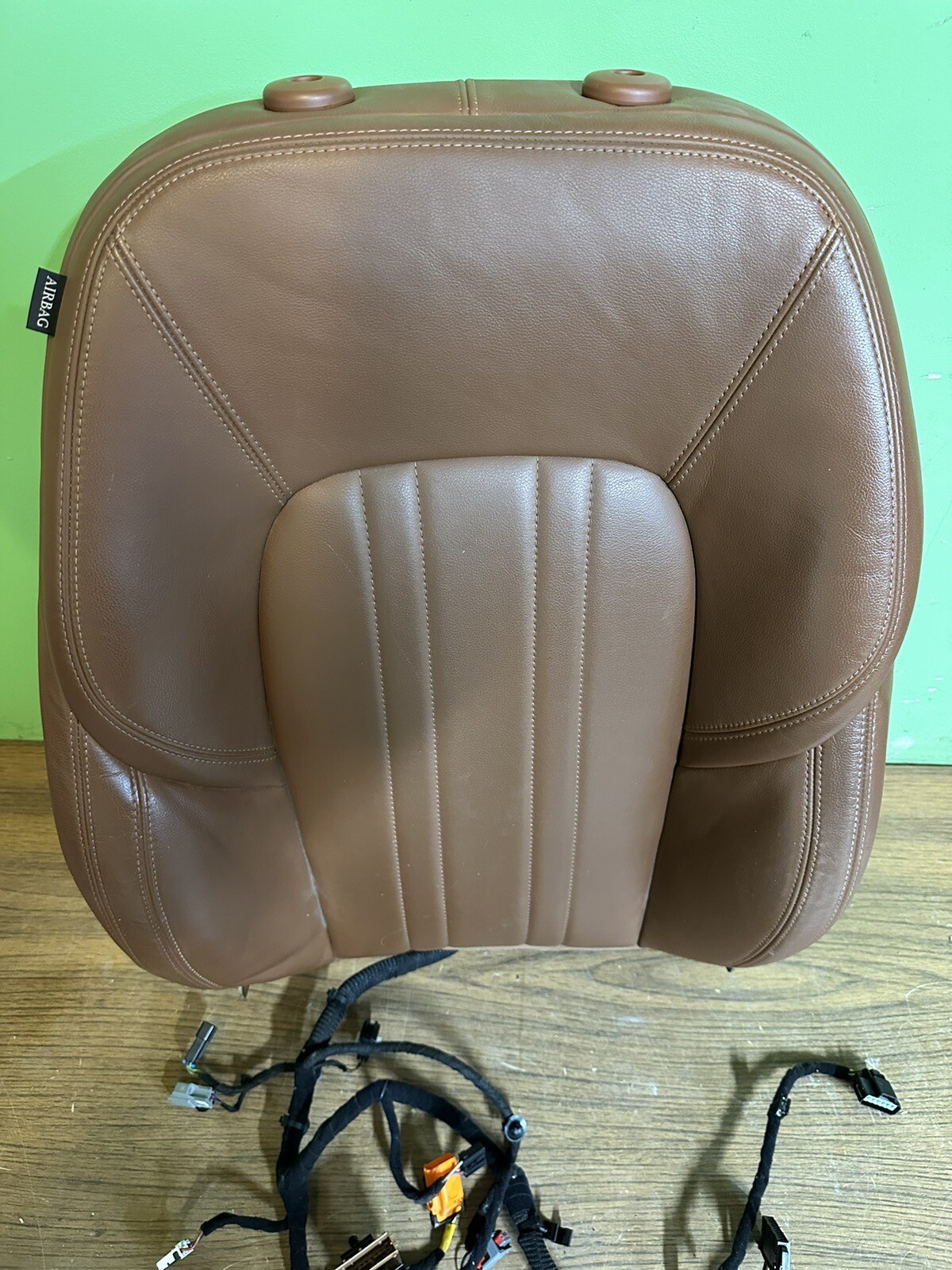 2014-19 Maserati Ghibli Right Front Passenger Side Upper Seat Back Rest Cushion