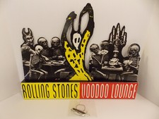 1994 Rolling Stones "VooDoo Lounge" Hanging Cardboard Record Store Display