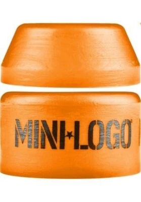 MINI LOGO BUSHINGS MEDIUM 94A Orange - Set Lenkgummis Skateboard / Trucks Achse
