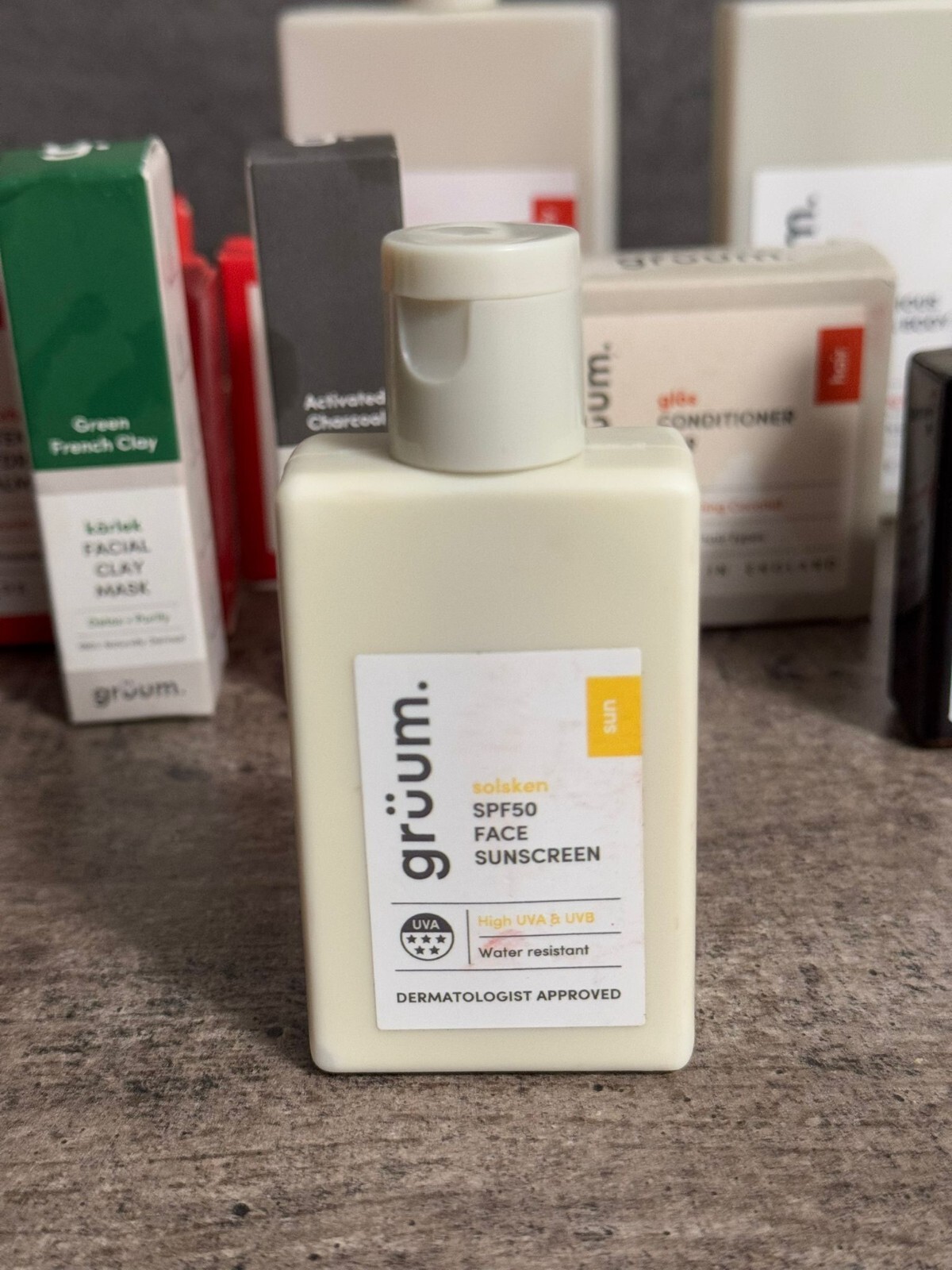 GRUUM Serum, Sunscreen, Clay Masks, Moisture, Bar, Face, Hair Body Wash, Balm