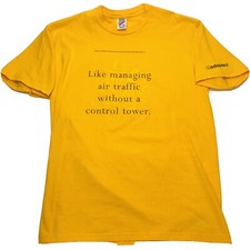 Vintage Tech T Shirt Adaptec IOware Processing Tech Silicon Valley Size XL