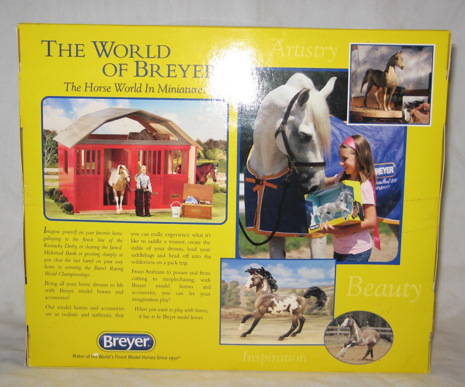 Breyer horse warehouse find Thoroughbred chestnut Halla Bolya model eBay