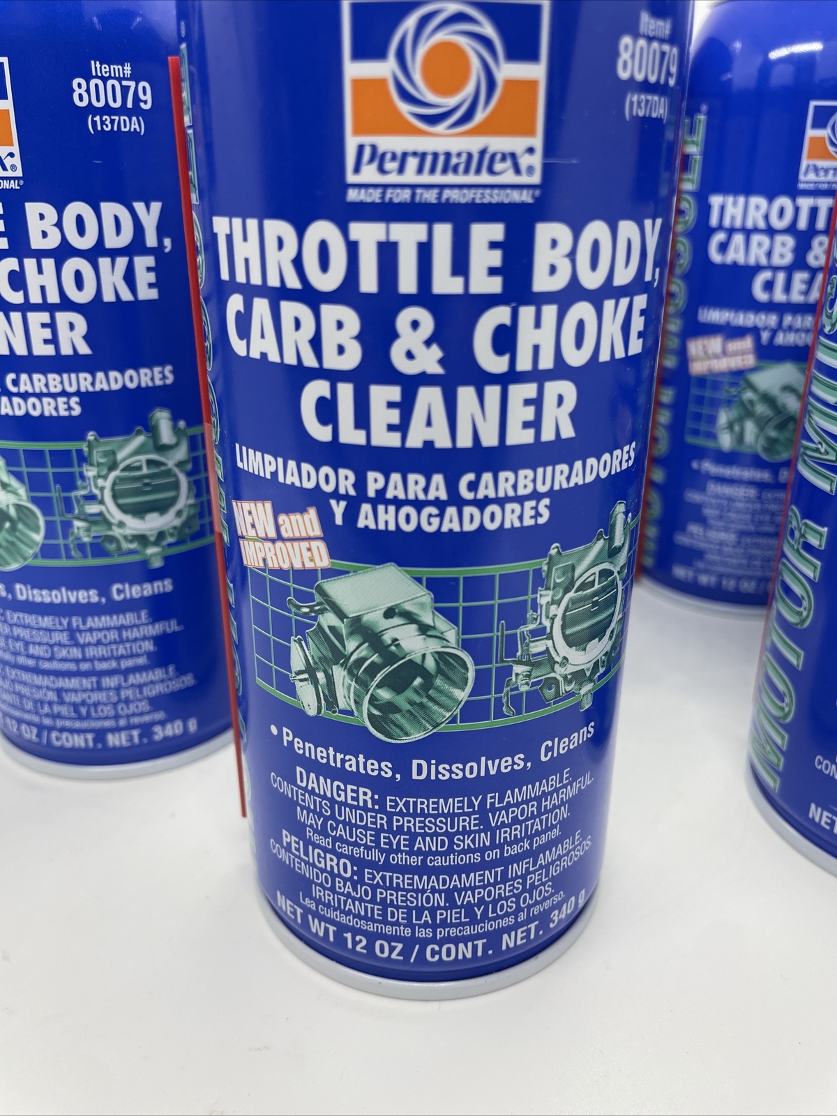 Lot 10 Permatex 80079 Throttle Body Motor Muscle Choke & Carburetor