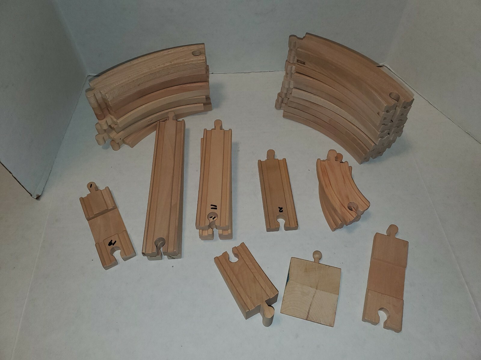 brio wooden track pieces