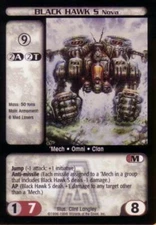 4x  Black Hawk S - U Ungraded Arsenal