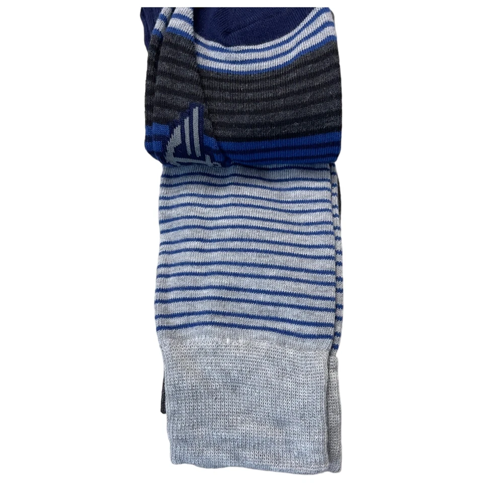 Dockers 4 PARES Hombres Clásicos Crew Calcetines Zapato Talla 6-12 Azul Surtido Foto 4 de 4