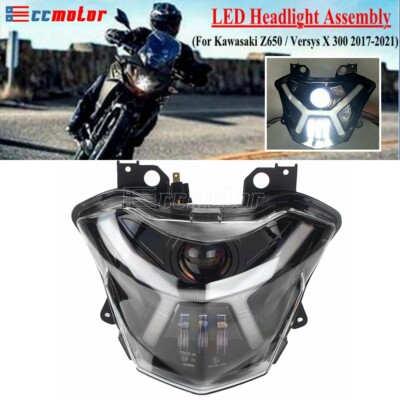 Moto Motodynamic LED Projection Headlight '13-'18 Kawasaki ZX6R/Ninja