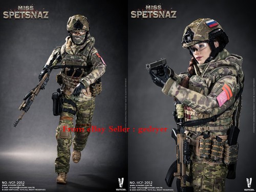 VERYCOOL VCF-2052 1/6 Russian Special Combat Female Soldiers Action Figure NEW - Picture 5 of 8