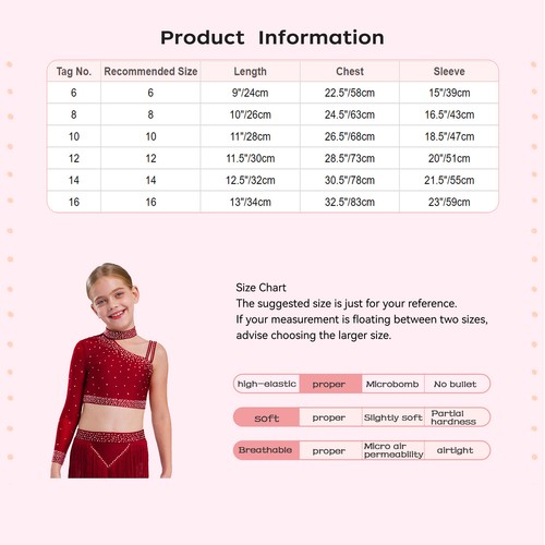 Kids Girls Blouse Athletic Crop Tops Modern T-shirt School Tank Top Camisole - Picture 14 of 117