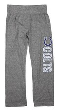 NFL Football Youth Girls Indianapolis Colts Fashion Lounge Pants, Heathered Grey