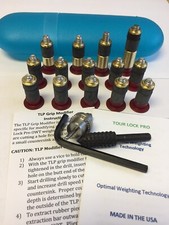 Tour Lock Pro Full Set (RED) Counter Balance(10-12g, 2-20g,1-25g,1-30g)Package