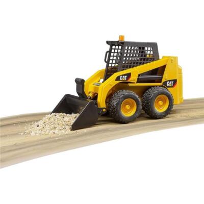 BRUDER 02481 CAT SKID STEER LADER - GELB