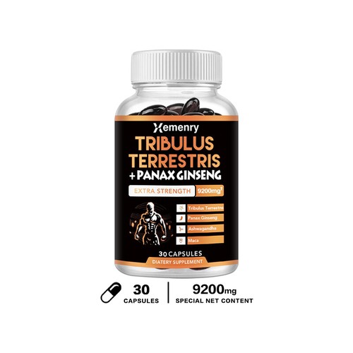 Tribulus Terrestris 9200mg-Maca,Ginseng -Testosterone Booster,Energy & Endurance - Picture 6 of 8