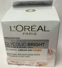 L'Oreal Innovation Glycolic Glowing Cream Day SPF 17 - 1.7 fl oz / 50 ml