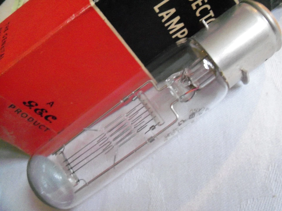 ATLAS MAZDA PHILIPS Bombilla Proyector Lámpara A1/7 210v 240v 500w P28/25 6152C/05..... 18 fx