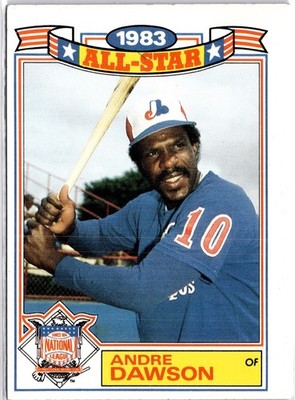 1984 Topps 1983 All-Star Game Andre Dawson 18 Montreal Expos