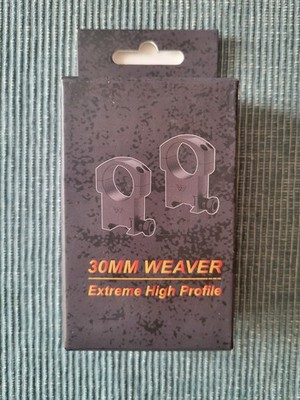 Vector Optics 30mm Extra High Weaver Mount Scope Rings SCTM-65