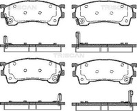 Bremsbelagsatz Scheibenbremse Triscan 8110 50183 FüR Ford Mazda 626 4 Hatchback