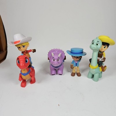 DINO RANCH Dinosaur & Figures Disney Jr Lot