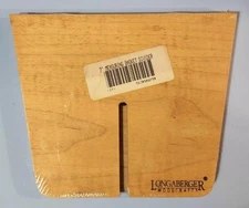 Longaberger 7" Measuring Basket Divider Wooden NEW IOP