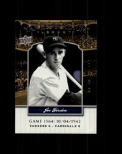 Joe Gordon 2008 Upper Deck Yankee Stadium Legacy Game 1,564 #YSL1564 Yankees