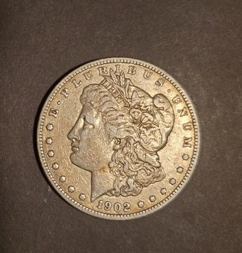 1902 NICE  Morgan Silver Dollar 90% |  Low Shipping Cost.                   39