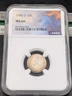 🔥 1946-S ROOSEVELT SILVER DIME 10¢ NGC GRADED SLABBED MS66 BRIGHT 🌈 TONER 🔥