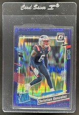 2023 Donruss Optic Christian Gonzalez Purple Shock Prizm RC Rated Rookie #274