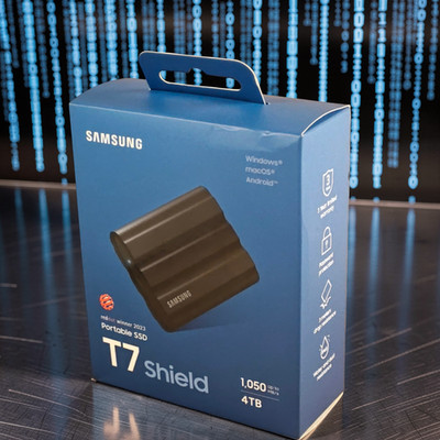 Samsung T7 Shield 4TB Portable External SSD USB 3.2 Gen 2 Black NEW SEALED