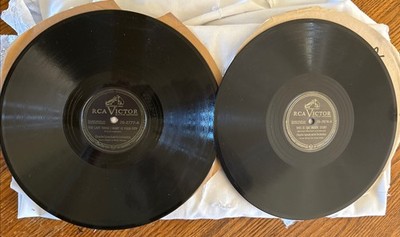 2-Charlie Spivak 78rpm  10-inch Victor Records #20-2777/ #20-2874-VG+