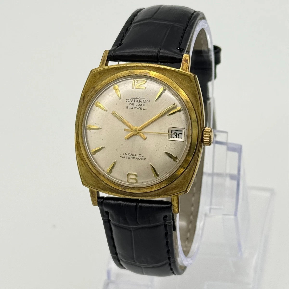Omikron Men's Mechanical Hand-Winding Wristwatches for sale | eBay