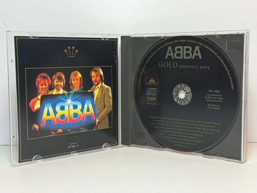 ABBA - Gold Greatest Hits CD 1992 PolyTel Pop Rock Polar Music - Foto 3 di 3
