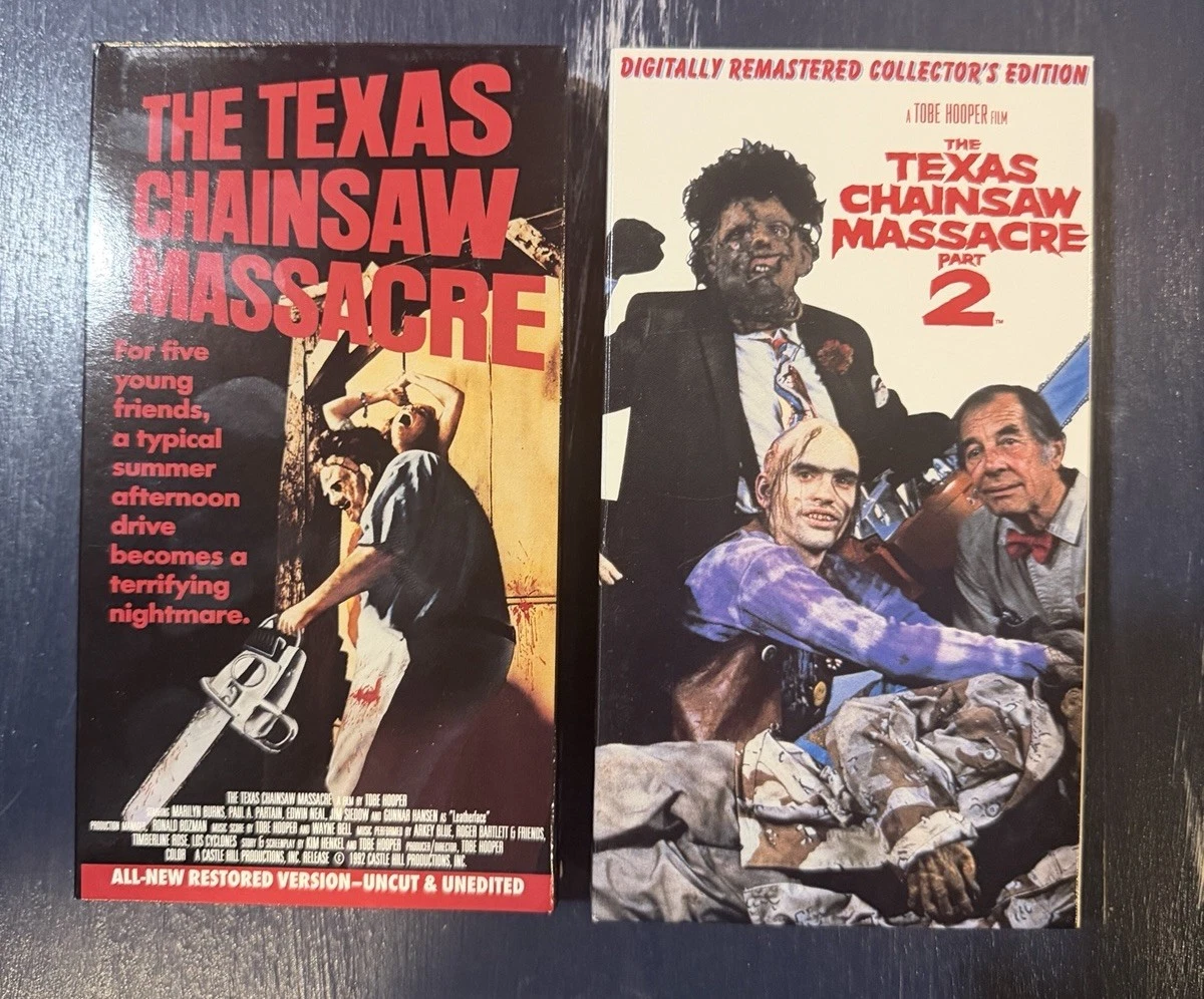 The Texas Chainsaw Massacre VHS Tapes for sale - eBay