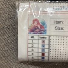 Diamond Little Mermaid Paint By Number Gem Art New Diamond Beads No Paint