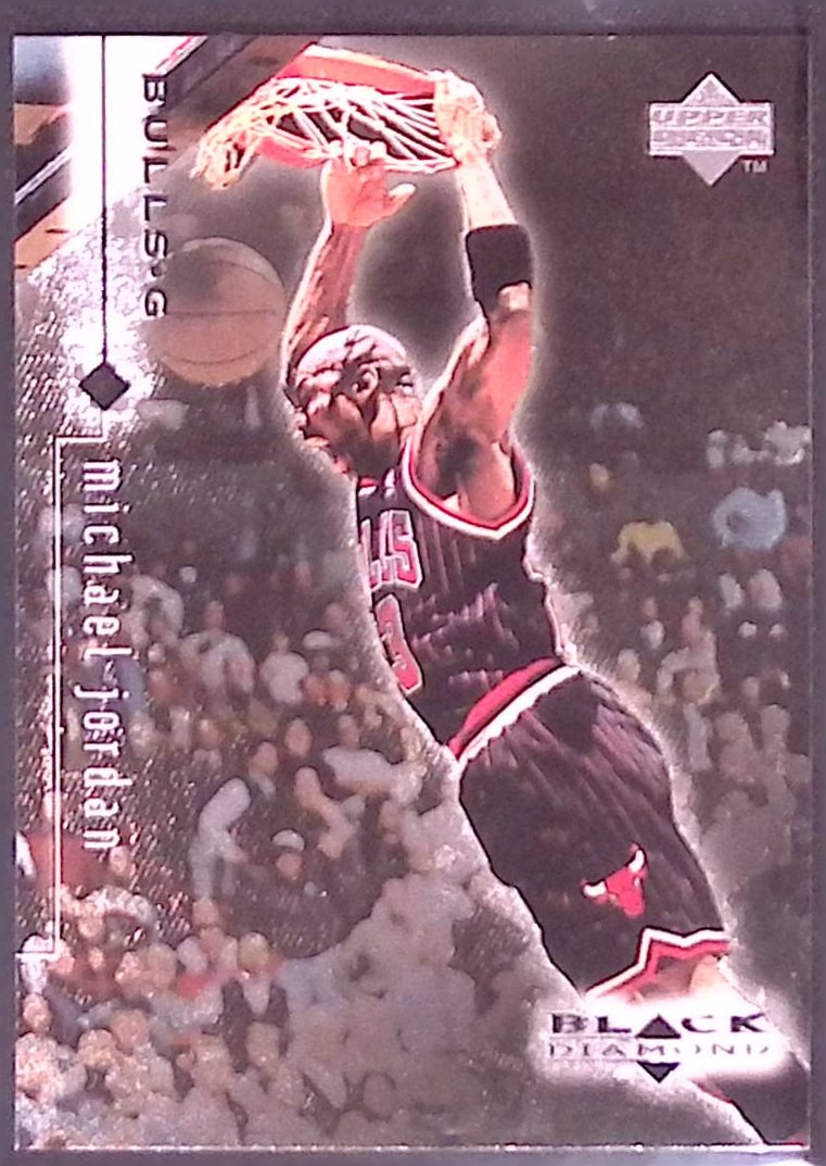 1998-99 Upper Deck Black Diamond #11 Michael Jordan HOF Bulls