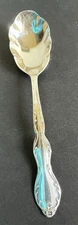 Vintage Wm Rogers Mfg Co Extra Plate Sugar Spoon Original Rogers Rose Design