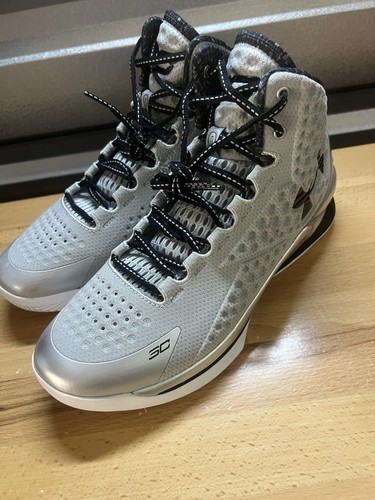 Under Armour Curry 1 Retro Black History Month Men's 9.5 3026279-100 Limited