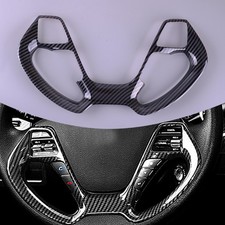 Car Steering Wheel Button Cover Trim Frame Fit For Kia Forte/K3 DX 2014-18