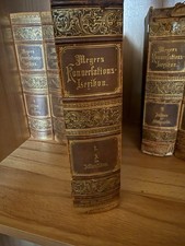 Meyers Konversations-Lexikon – 4. Auflage (1885–1890) – 16 Bände komplett