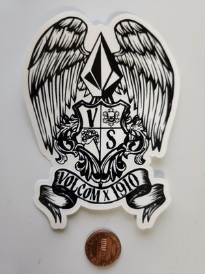 VOLCOM x 1910 Snowboard Jamie Lynn Promotional Sticker Flawless New Old Stock
