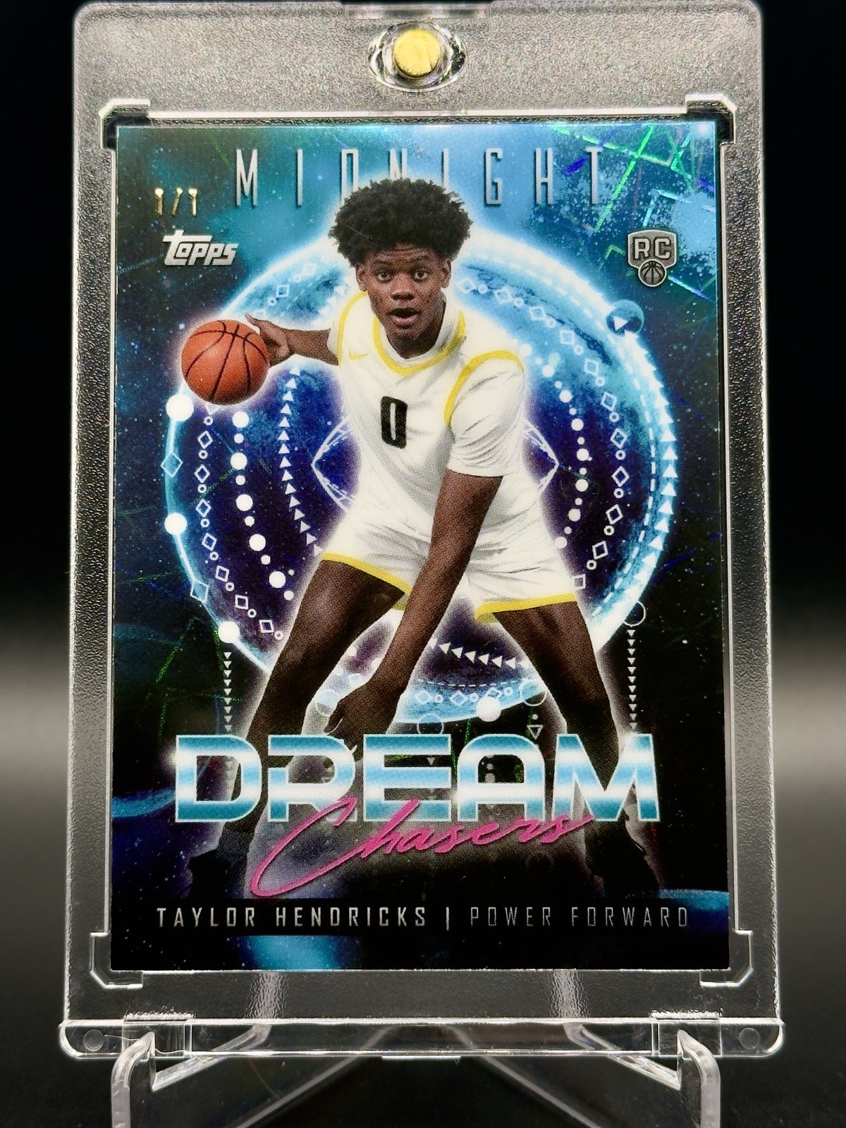 2023-24 Topps Midnight Taylor Hendricks 1/1 Dream Chasers DC-9 RC 1 Of 1