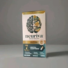 Neuriva Brain Health, Ultra, 60 Capsules. EXP 01/2026