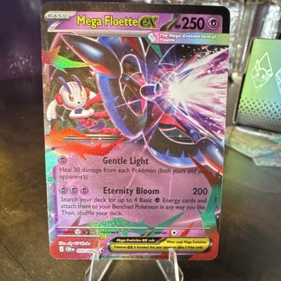 Mega Floette EX 035/086 Holo English 250 HP Pokémon TCG Card