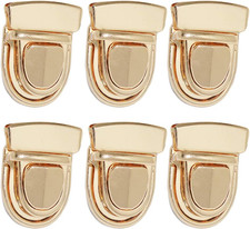 Tuck Lock Clasp Catch Purse Thumb Lock Purse Buckle Fasteners Wallet Buckle P...