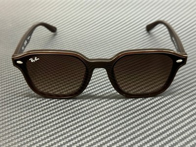 RAY BAN RB4458D 714 13 Dark Brown Gradient Unisex 65 mm Sunglasses